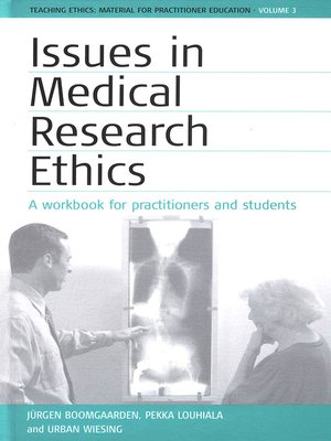 cover image of Issues in Medical Research Ethics
